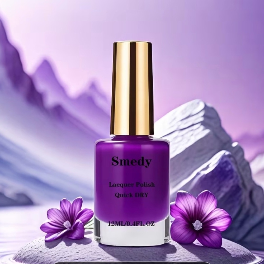 New Fantasy Purple nail polish